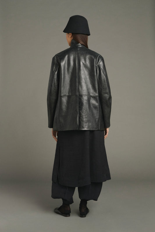 Luciano jacket - Black - Leather - Women