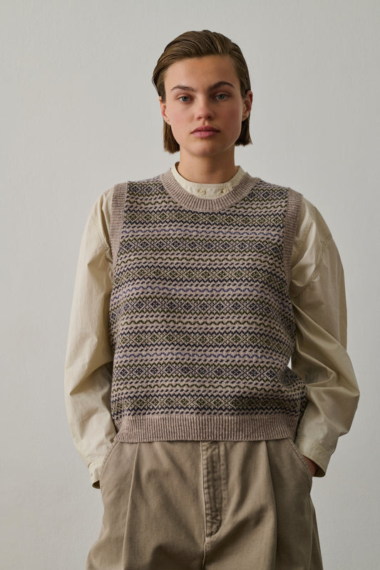 Pull Fiesta - Multico - Laine - Femme
