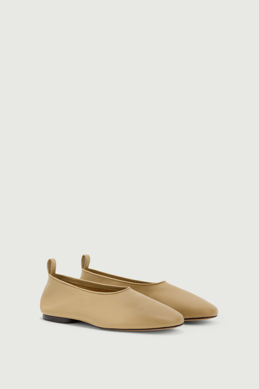 Bala ballerinas - Beige - Leather - Women