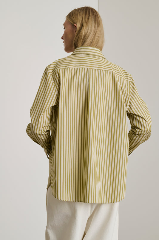 Chemise Alphee - Bronze/Écru - Coton - Femme