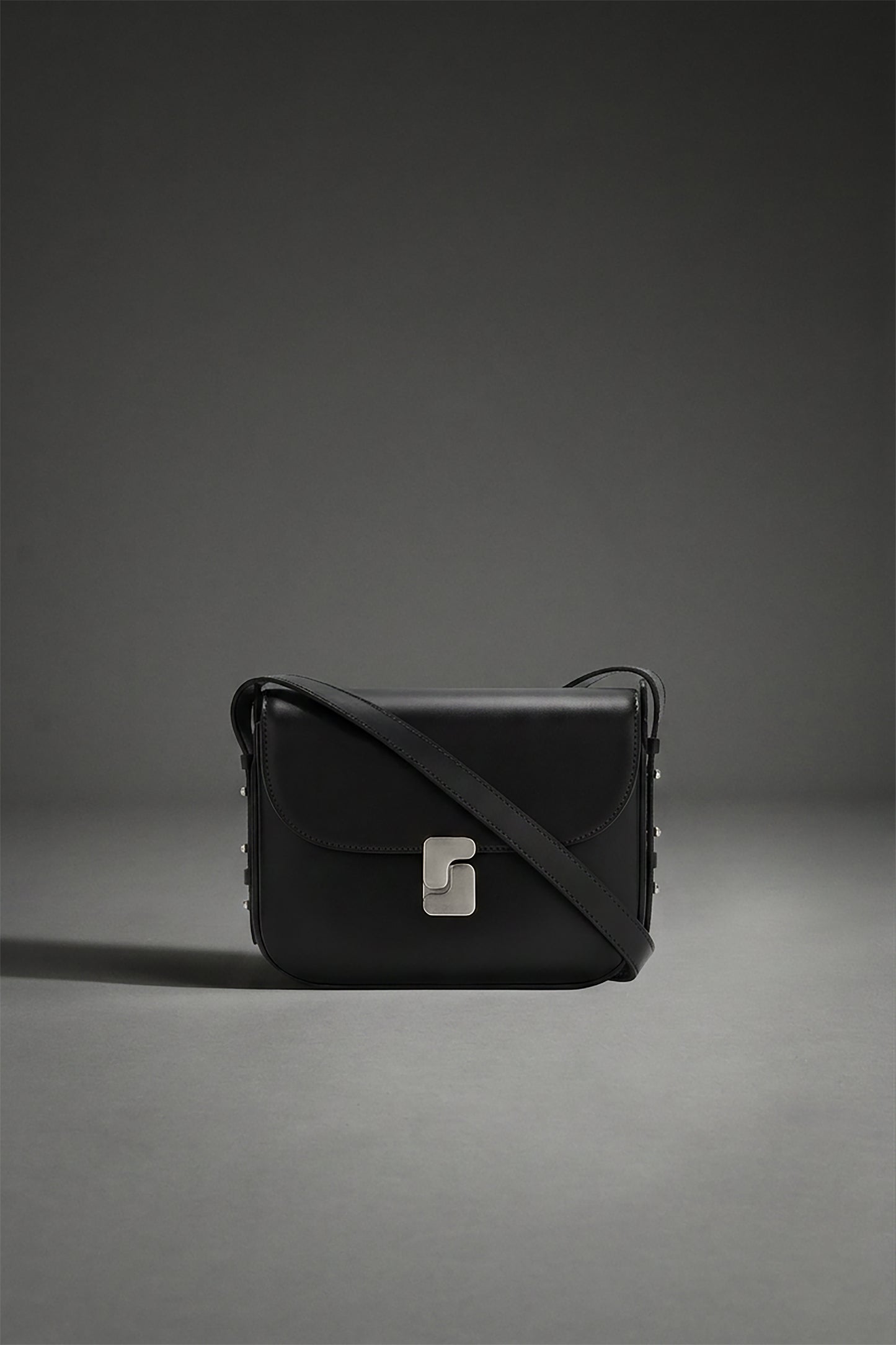 Bellissima Mini bag - Black Box Leather S Buckle - Soeur