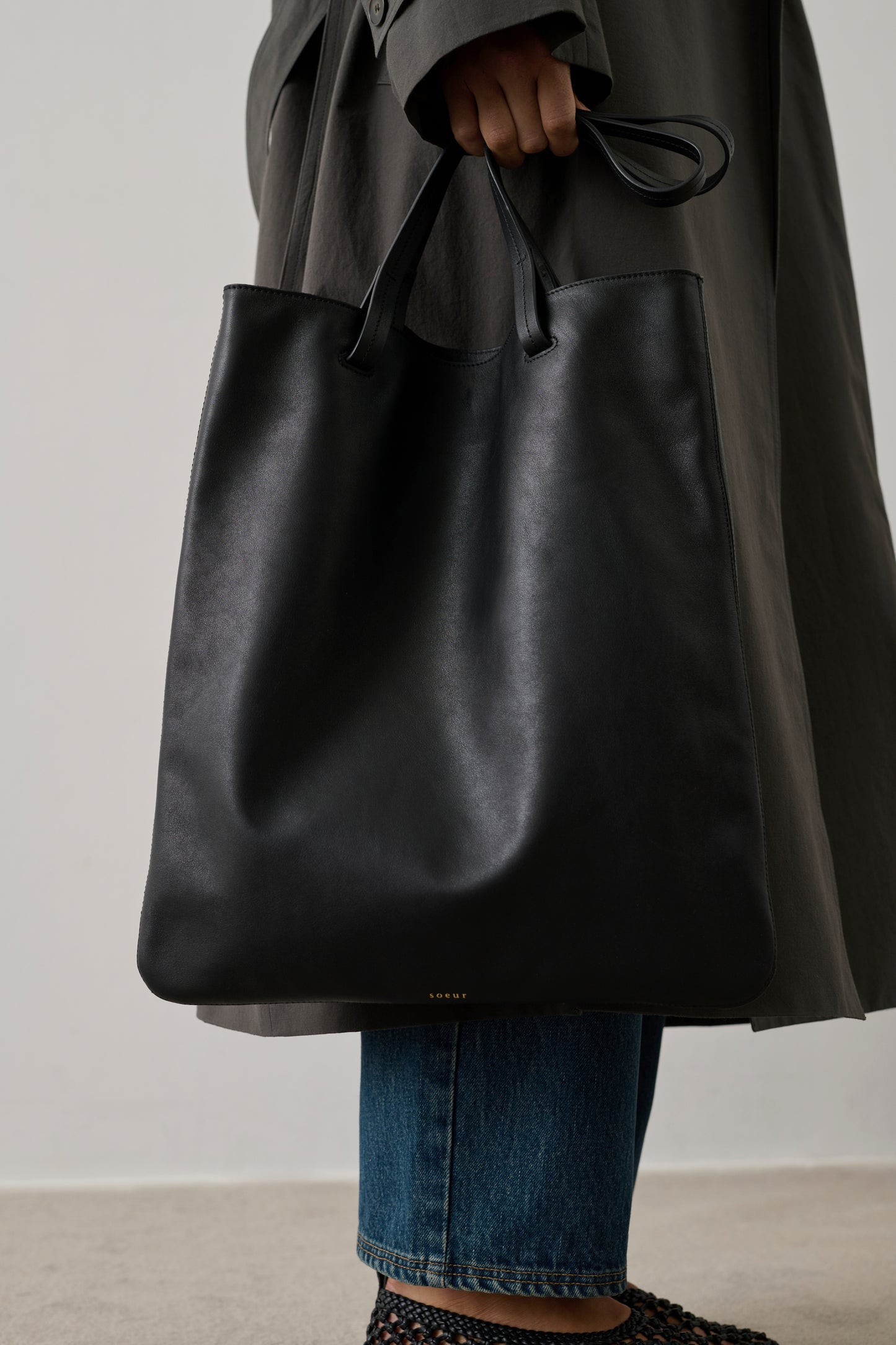 Sac Darlington - Noir - Cuir - Femme