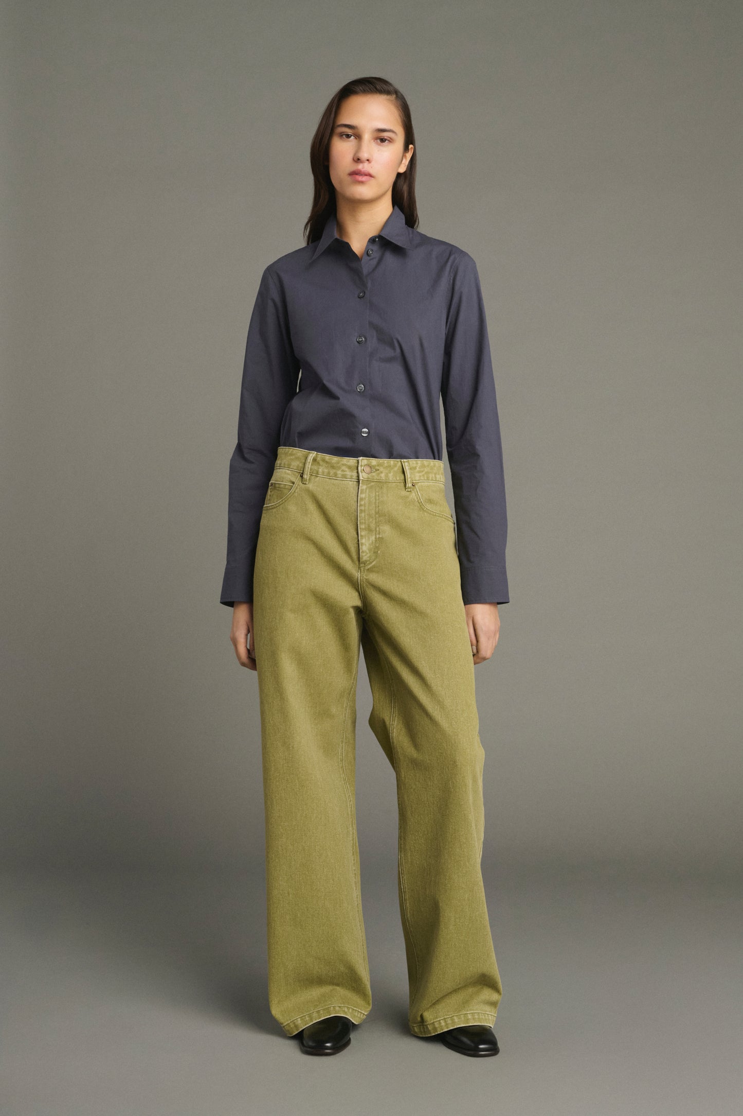 Karl pullover - Heathered Brown - Merino Wool - Women