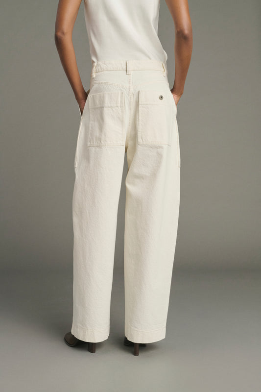 Jeans Kurt - Ecru - Cotton - Women