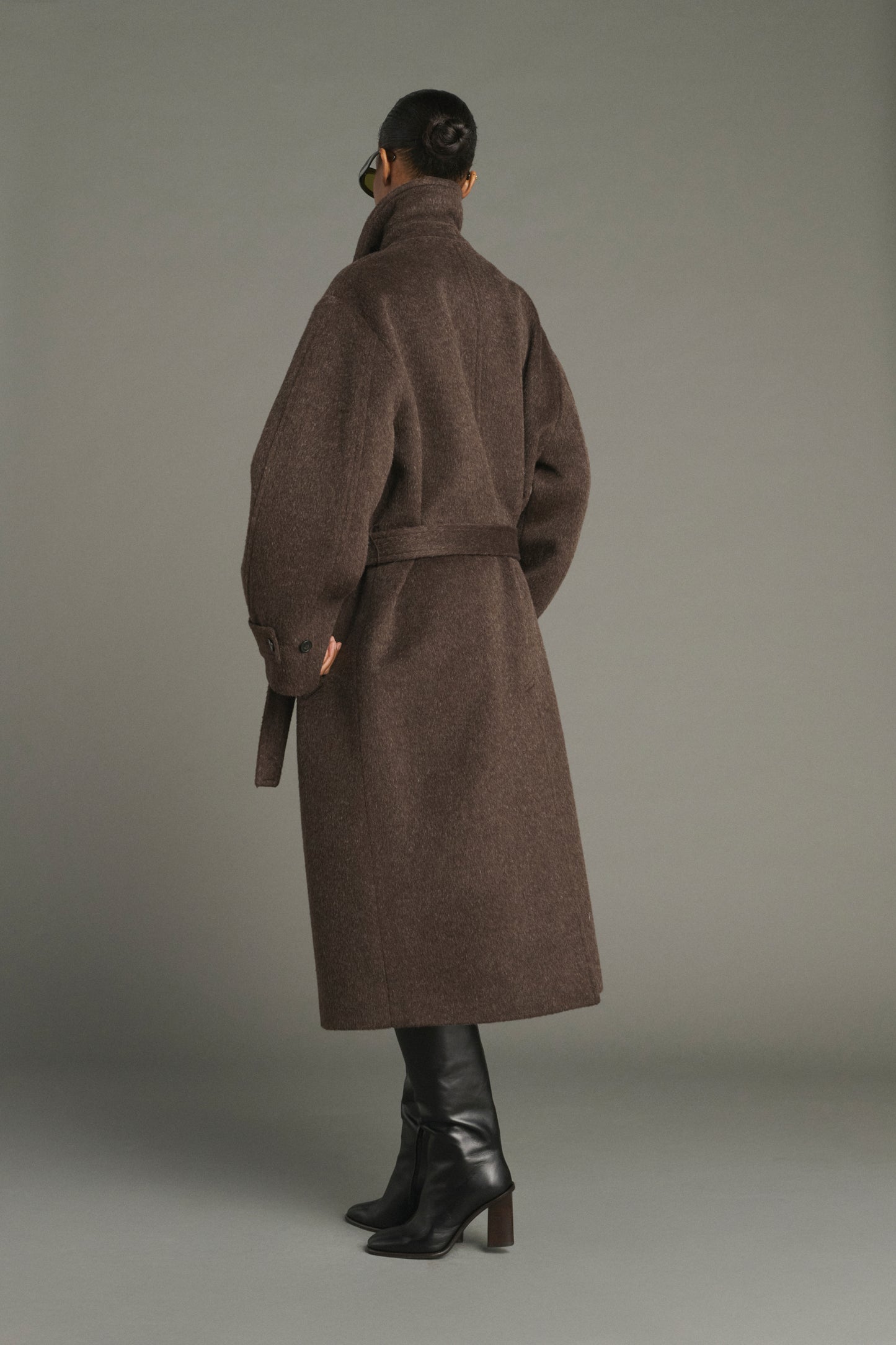 Jules coat – Brown – Wool – Women