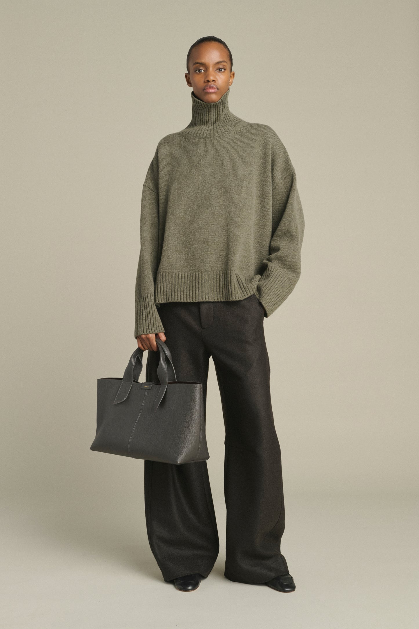 Bag Suave - Acier Cuir Grainé Baguette - Soeur