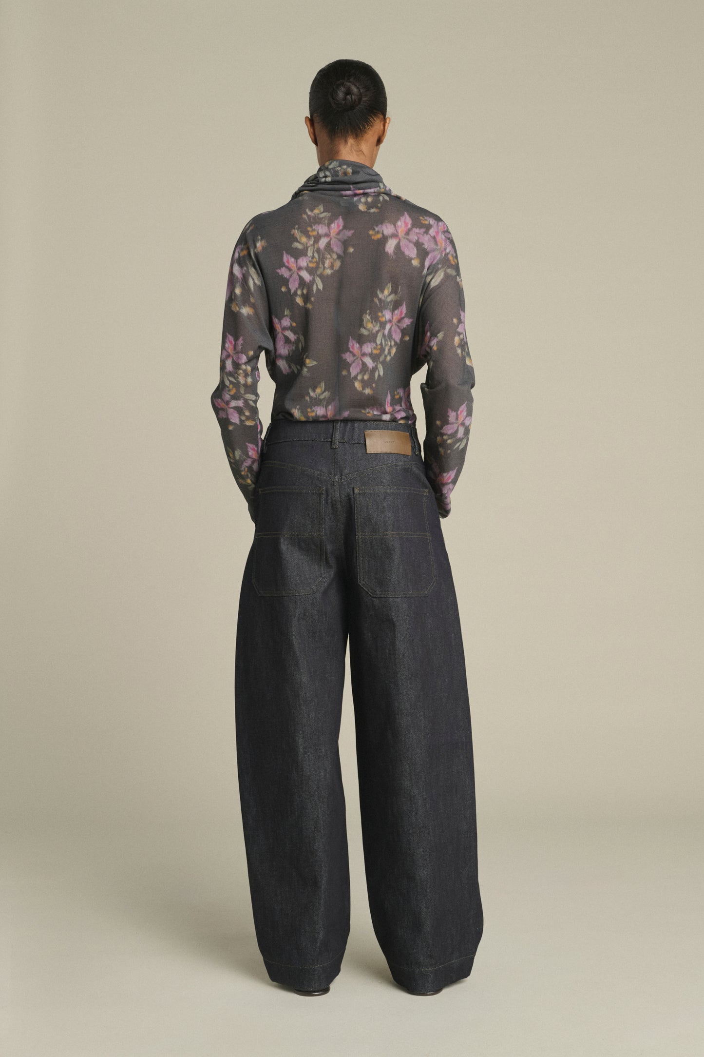 T-shirt Lisia - Anthracite/Violet - Cotton - Women