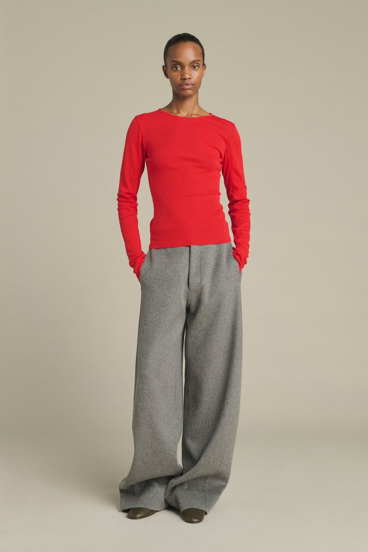 T-Shirt Lester - Red - Cotton - Women