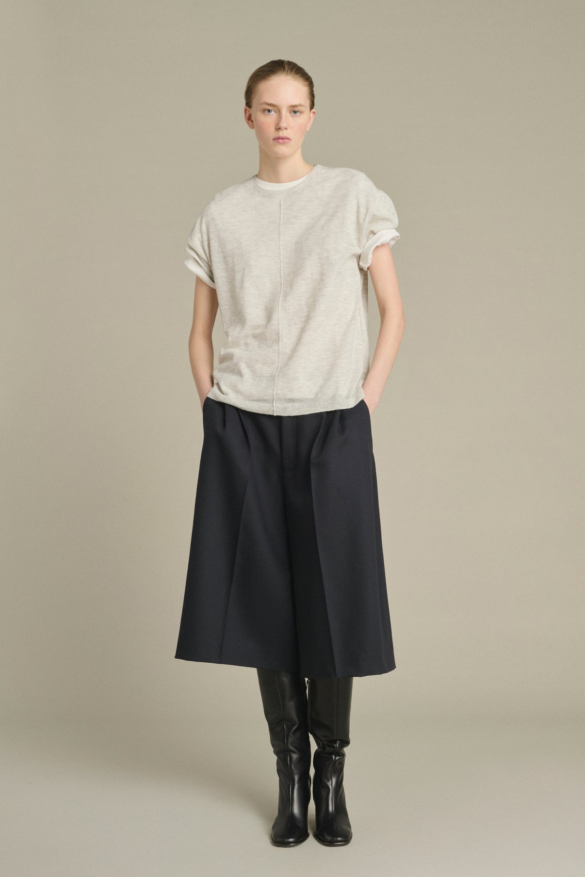 Kyo Pullover - Light Grey - Women vue 3