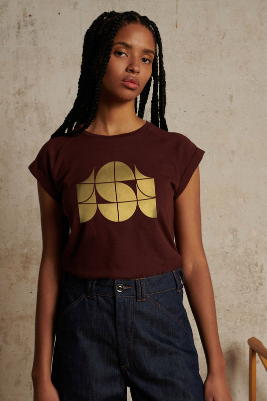 VALENTINA PURPLE T-SHIRT