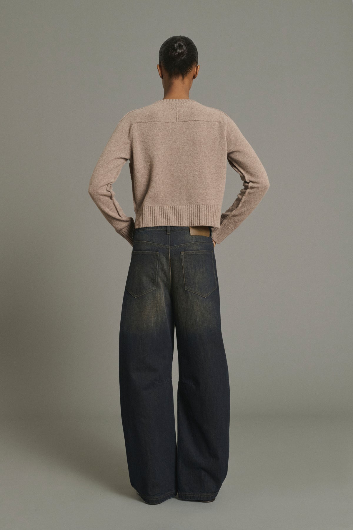 Cardigan Virginia - Beige Marl - Merino Wool - Women