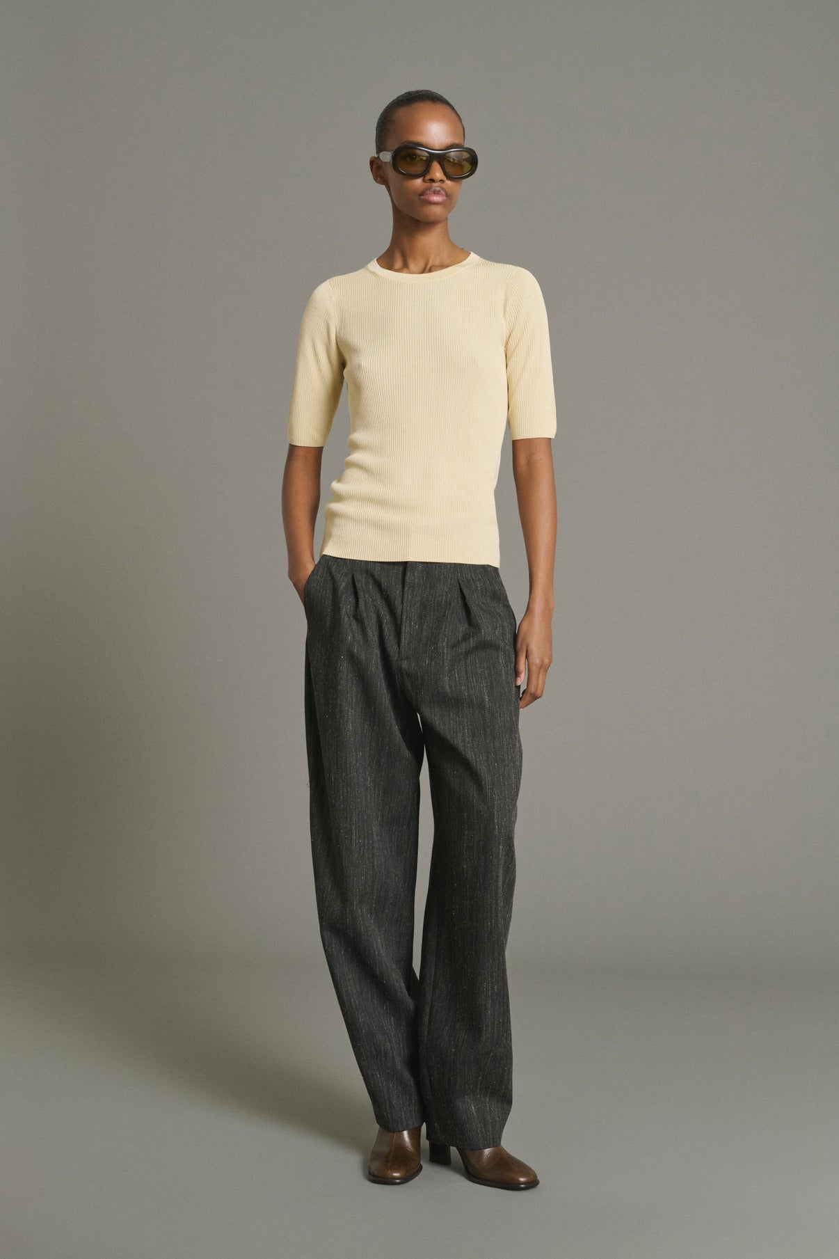 Karina pullover - Cream - Women vue 1