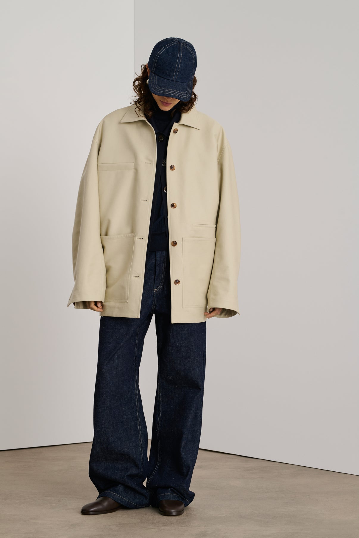 Veste Domingo - Mastic - Coton - Femme vue 6
