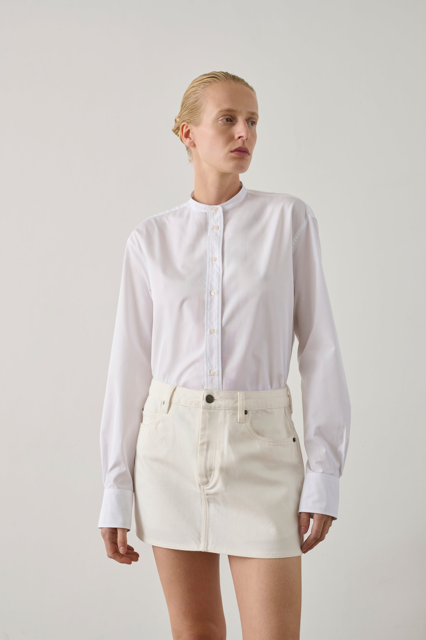 Bermudes shirt - White - Cotton - Women