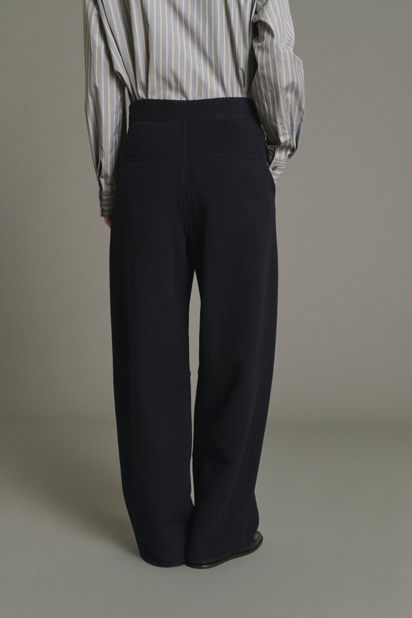 Hawk Trousers - Deep Navy - Wool - Women