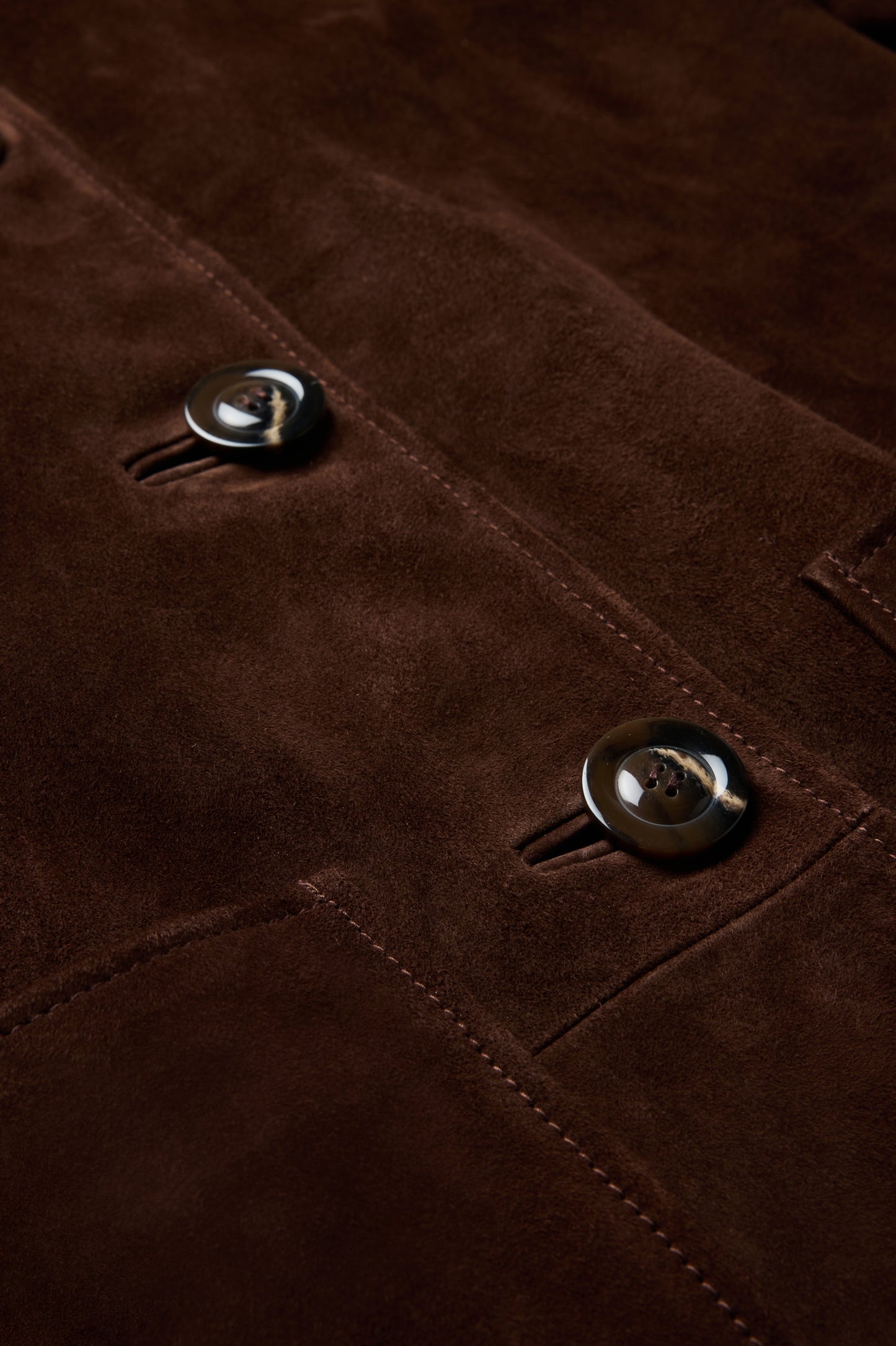 Vincenzo jacket - Ebony - Leather - Women
