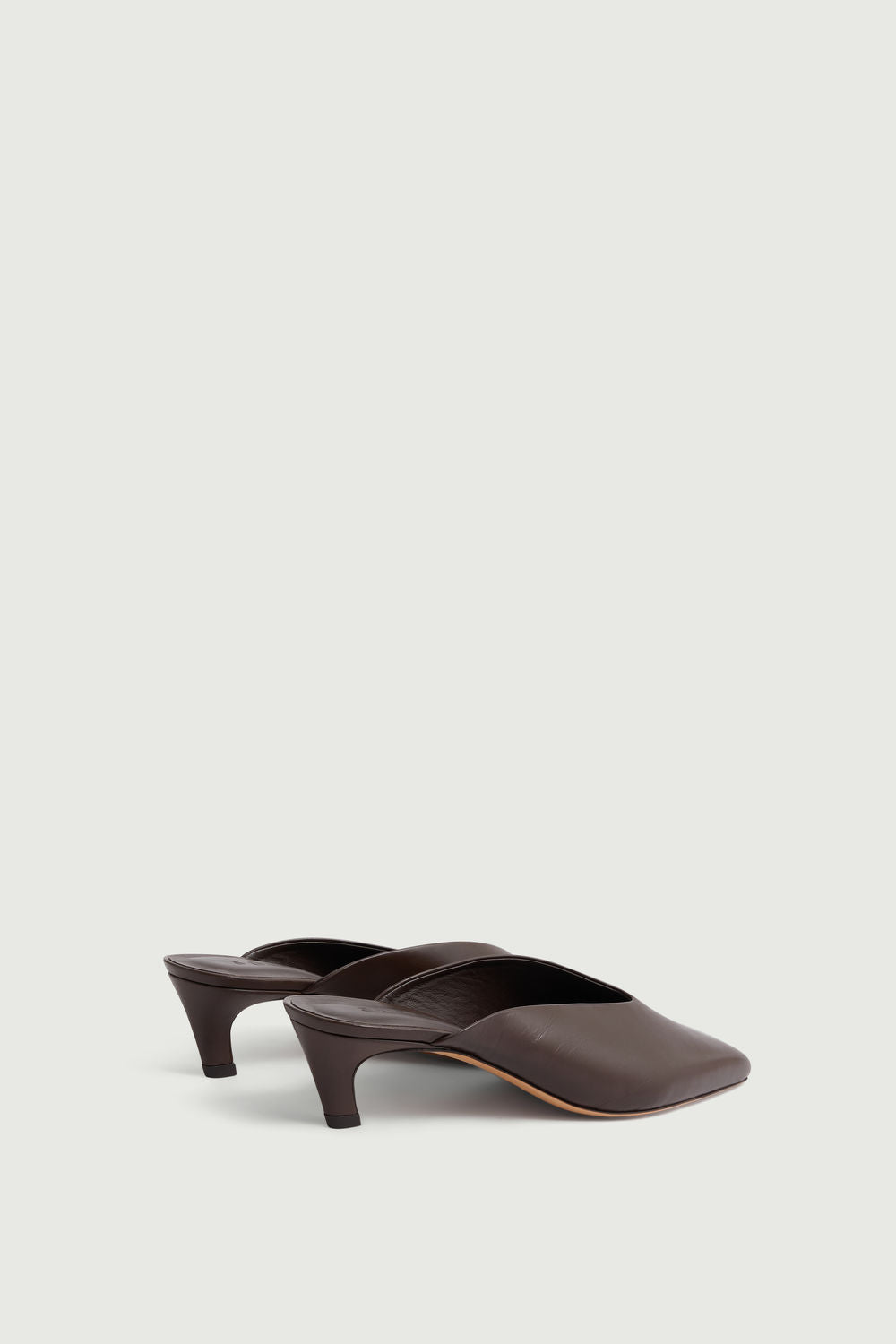 Mules Amalie - Marron - Cuir - Femme