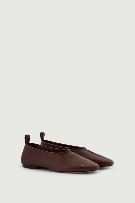 Bala ballerinas - Cognac - Leather - Women