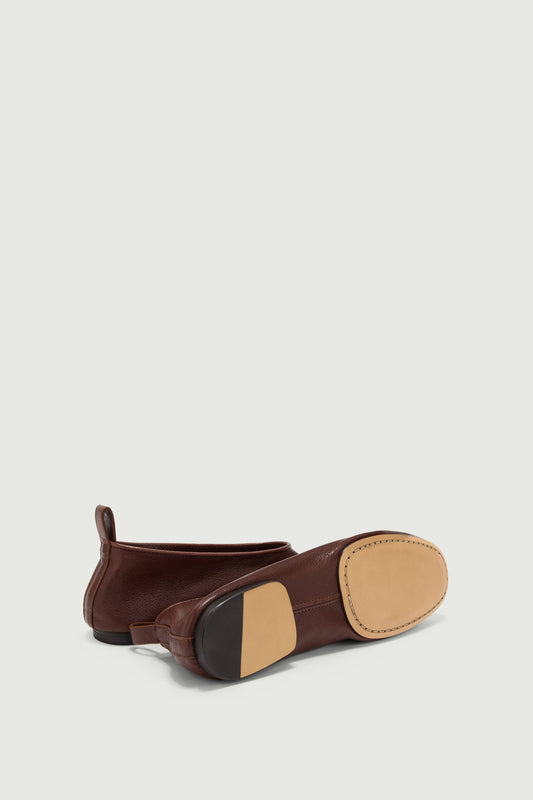 Bala ballerinas - Cognac - Leather - Women