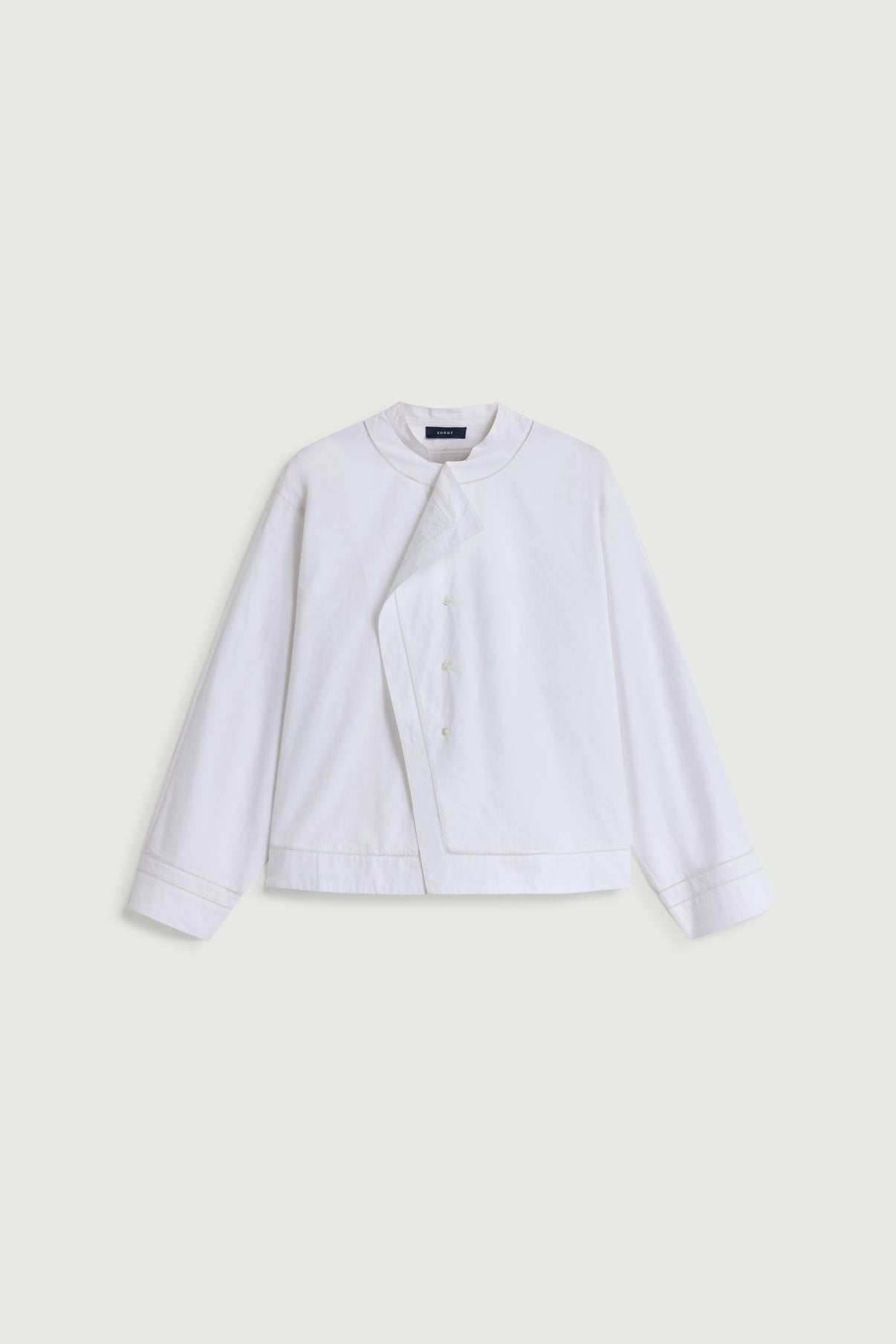 Lorraine Blouse - White - Cotton - Women vue 6