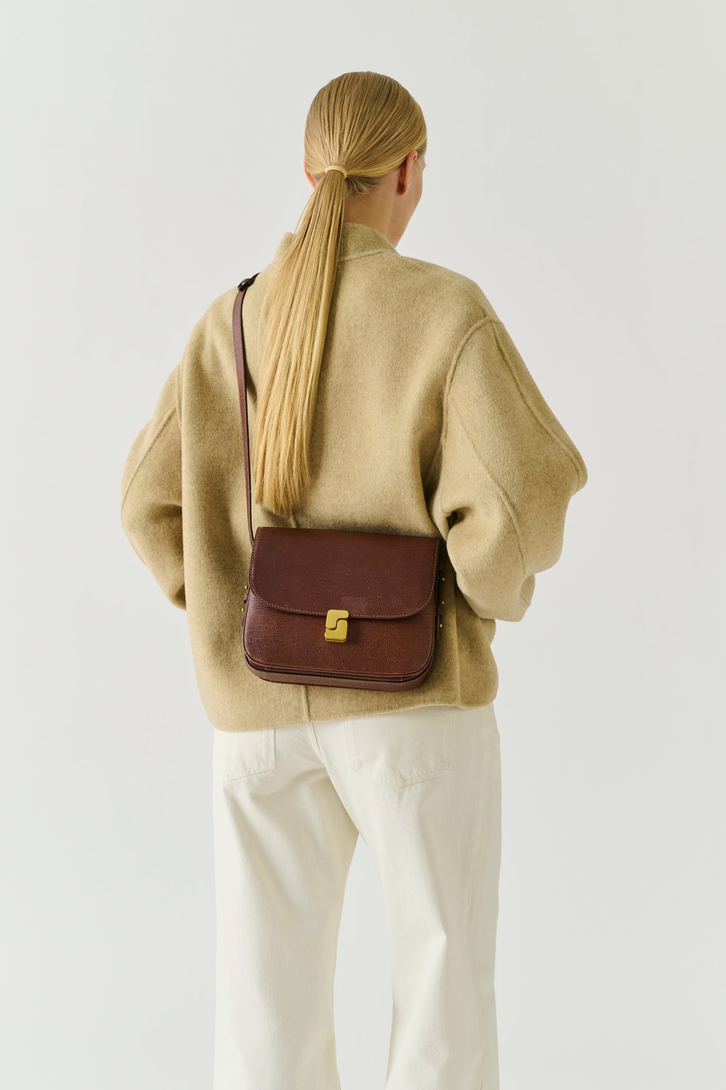 Bellissima Maxi bag - Cognac Leather - Soeur