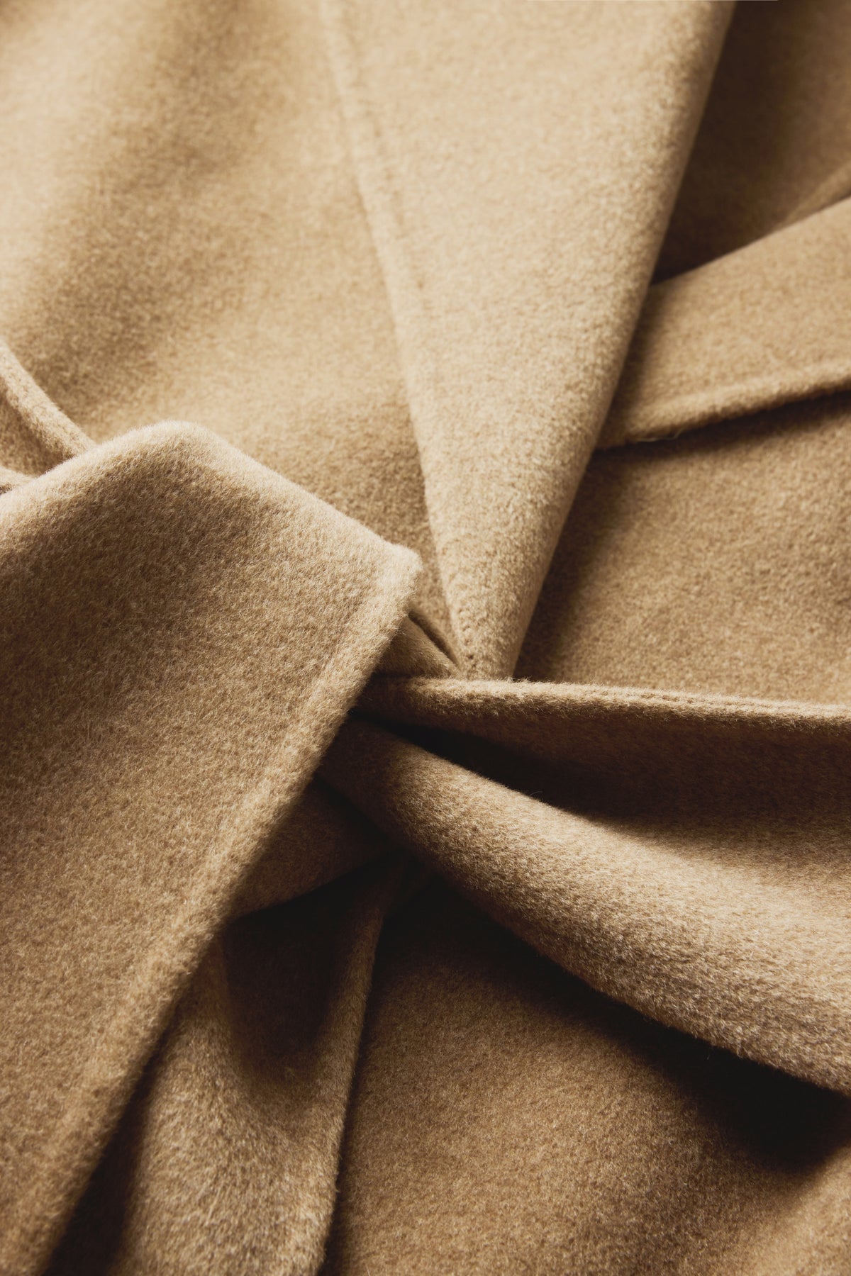 Coat Windsor - Heather Camel Double-Faced Cashmere - Soeur vue 5