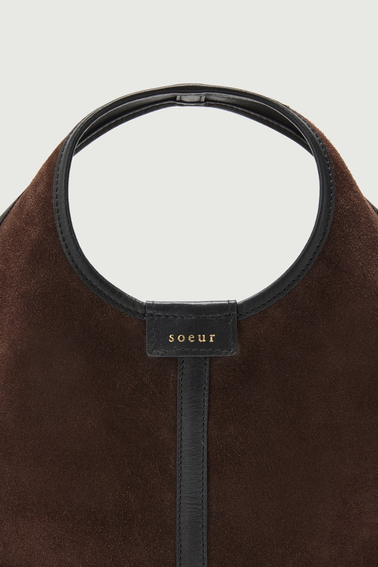 Douce Mini bag – Dark Brown – Leather – Women vue 3