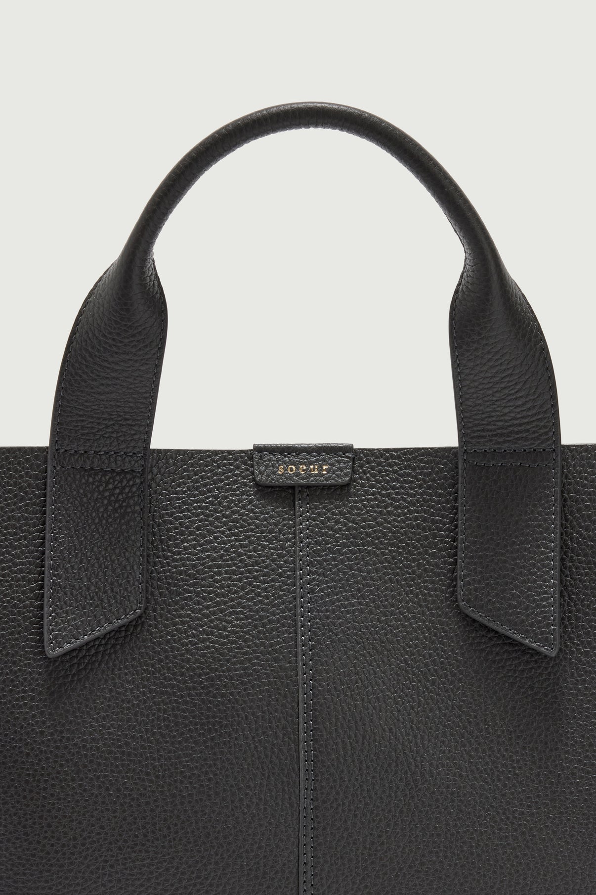 Suave bag – Steel – Leather – Women vue 3