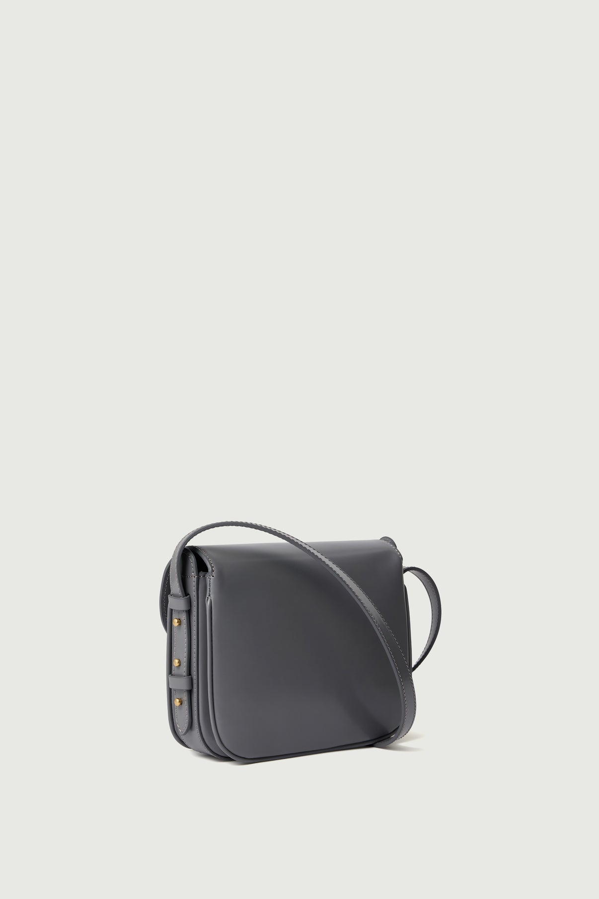 Sac Bellissima Mini - Gris - Cuir - Femme vue 3