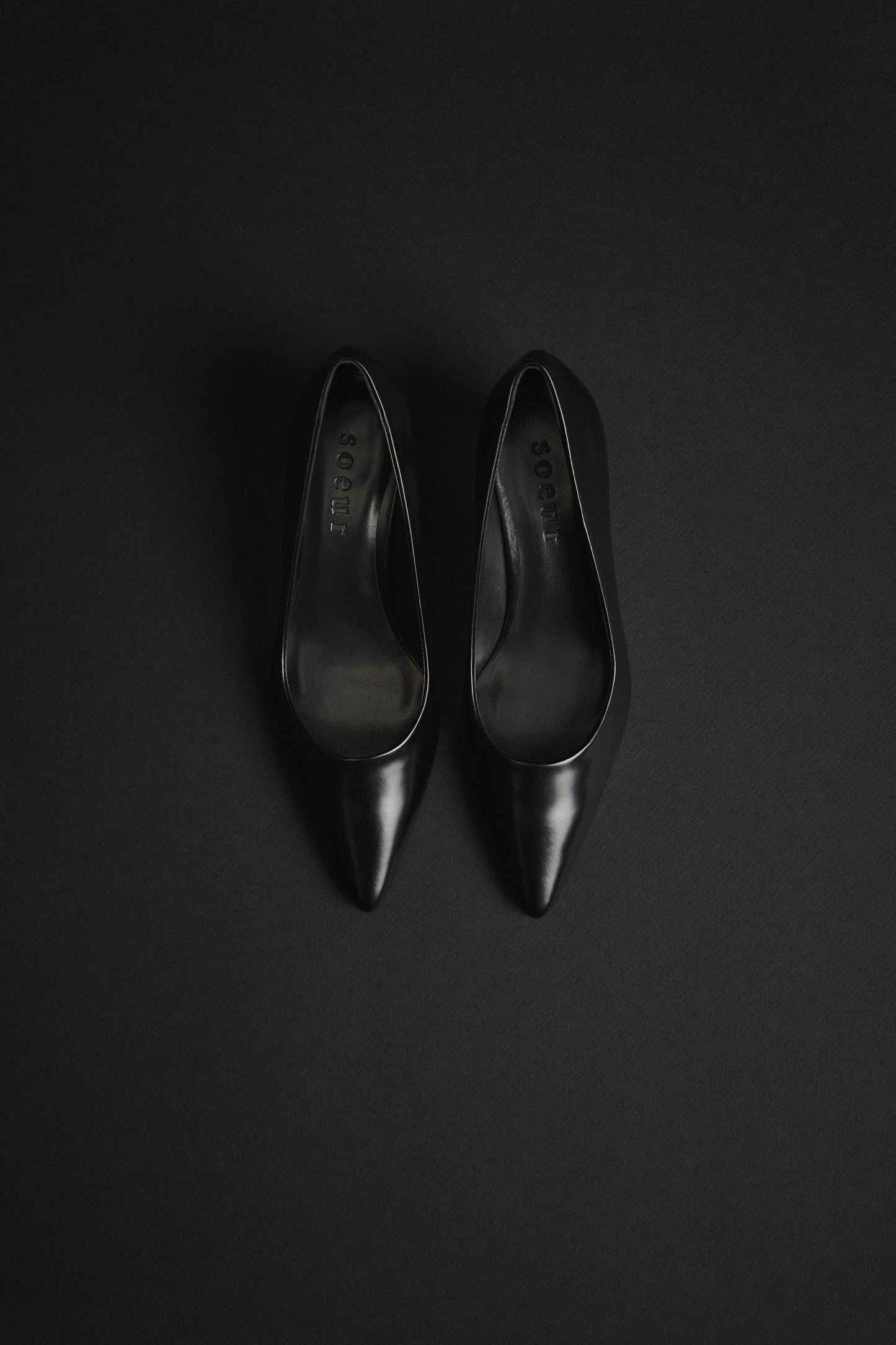 Court shoes Maggie - Black - Leather - Women