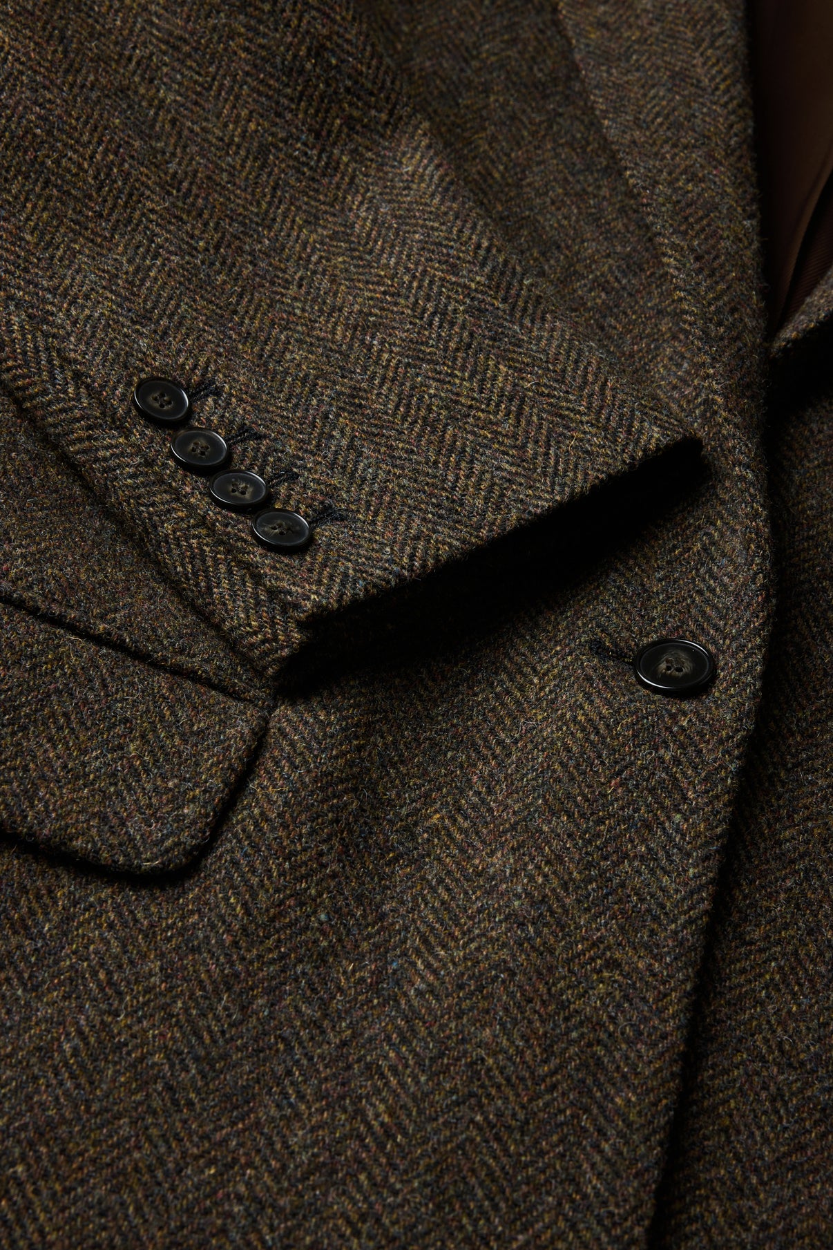Sevres Jacket - Brown/Navy - Wool - Women vue 6